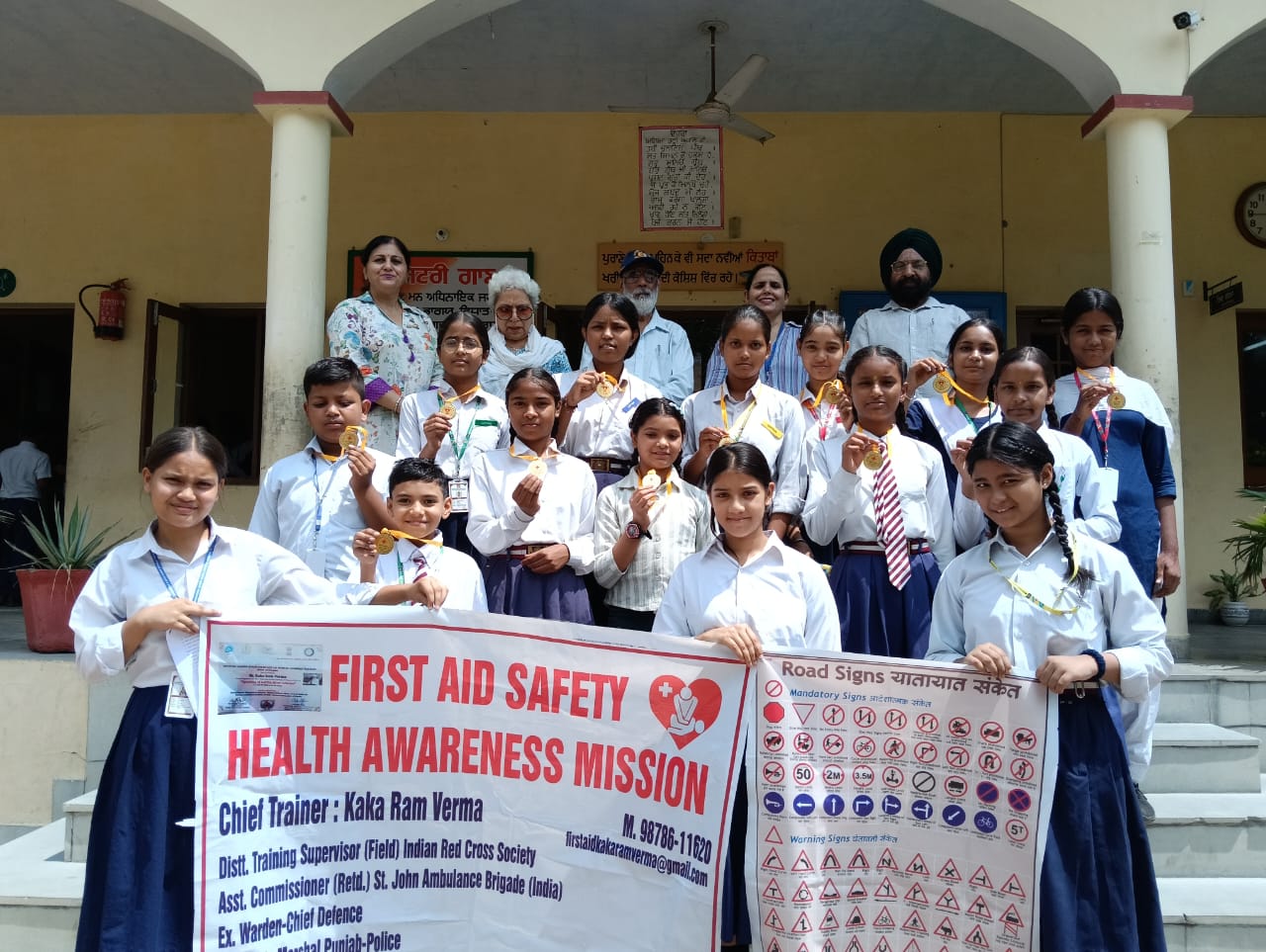 Competitions held to highlight knowledge of safety help - Richa Sharma.
